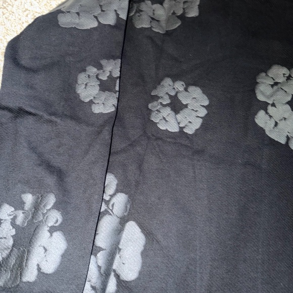 Denim Tears Cotton Wreath Hoodie Black Monochrome NEW SIZE S - Picture 8 of 9